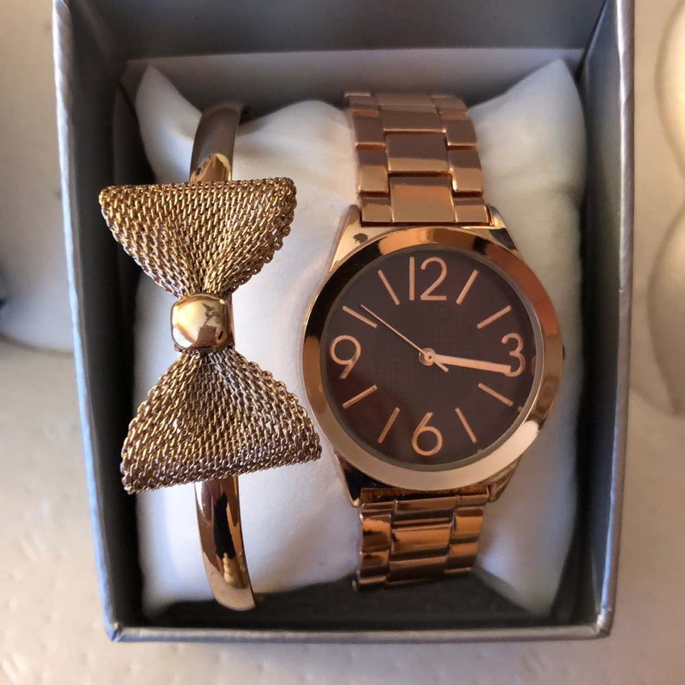 Watch and bracelet